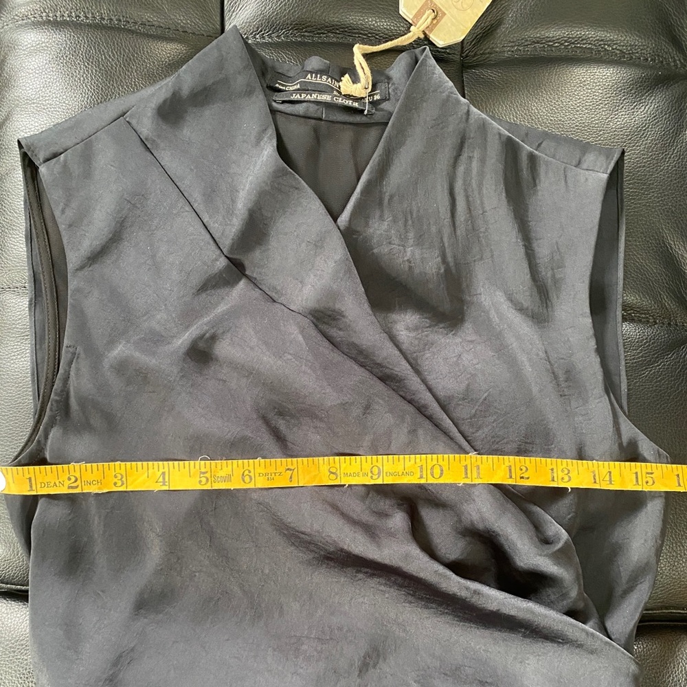 All Saints Ariana Dress Size 4 - Picture 12 of 16